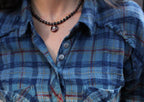 Birch Beaded Necklace