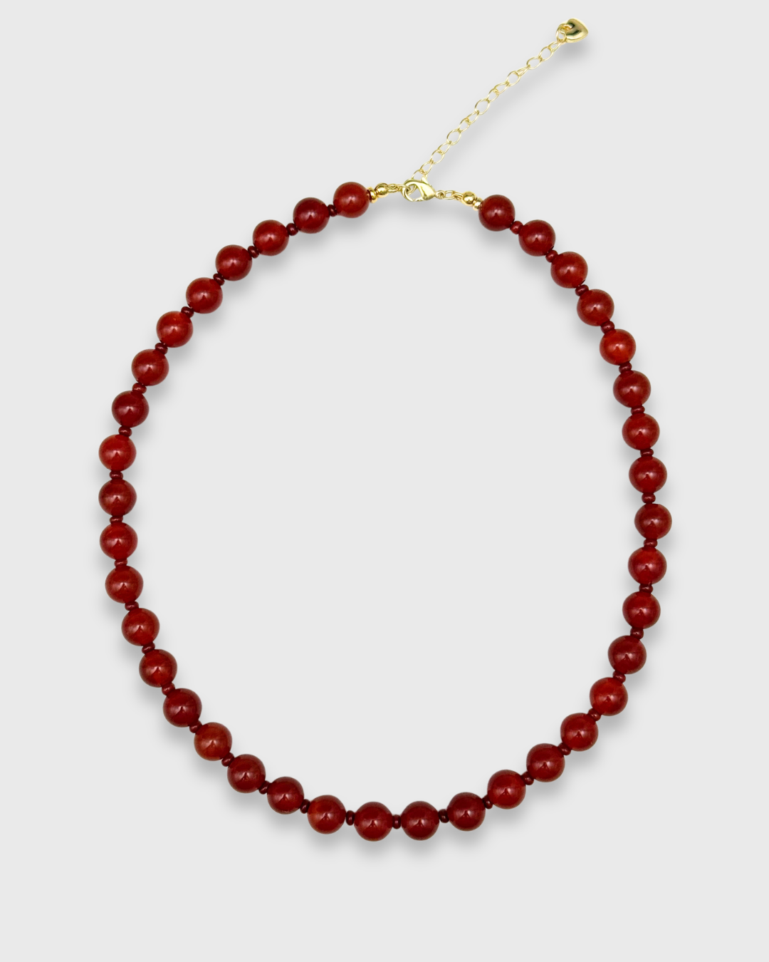 CHERRY CARNELIAN NECKLACE
