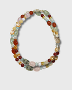 NICOLE DOUBLE STACKED NECKLACE