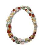 NICOLE DOUBLE STACKED NECKLACE