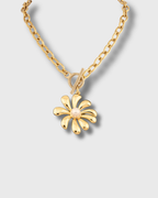 DAISY GOLD CHAIN NECKLACE
