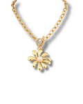 DAISY GOLD CHAIN NECKLACE