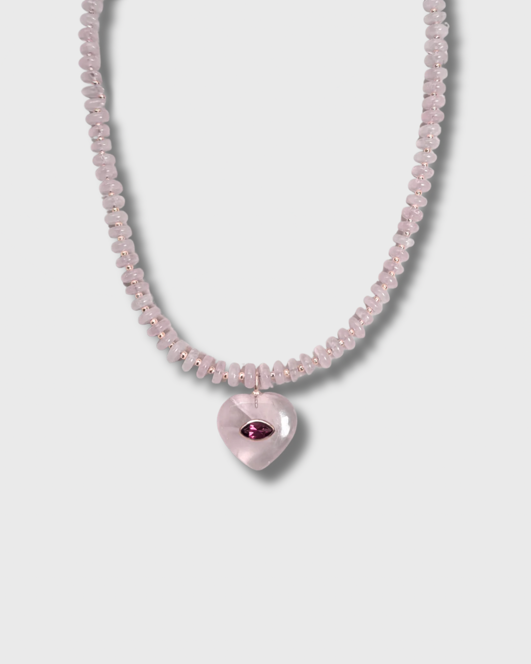 ROSE HEART NECKLACE