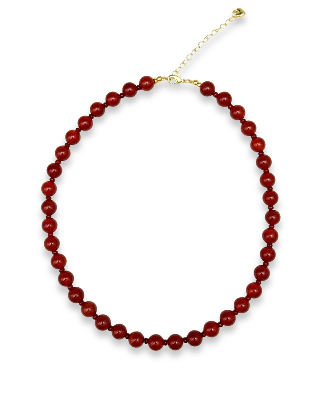 CHERRY CARNELIAN NECKLACE