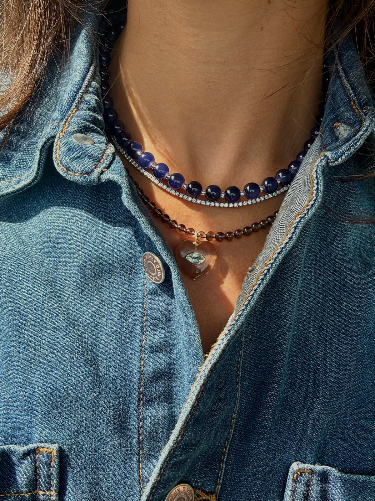 Autumn Beaded Choker
