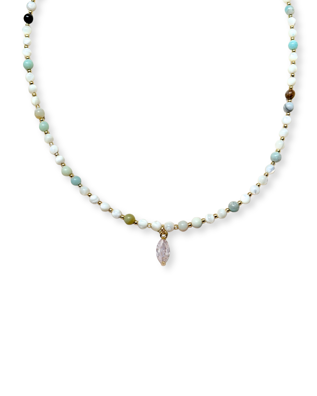 HAMPTON MARQUIS CRYSTAL NECKLACE
