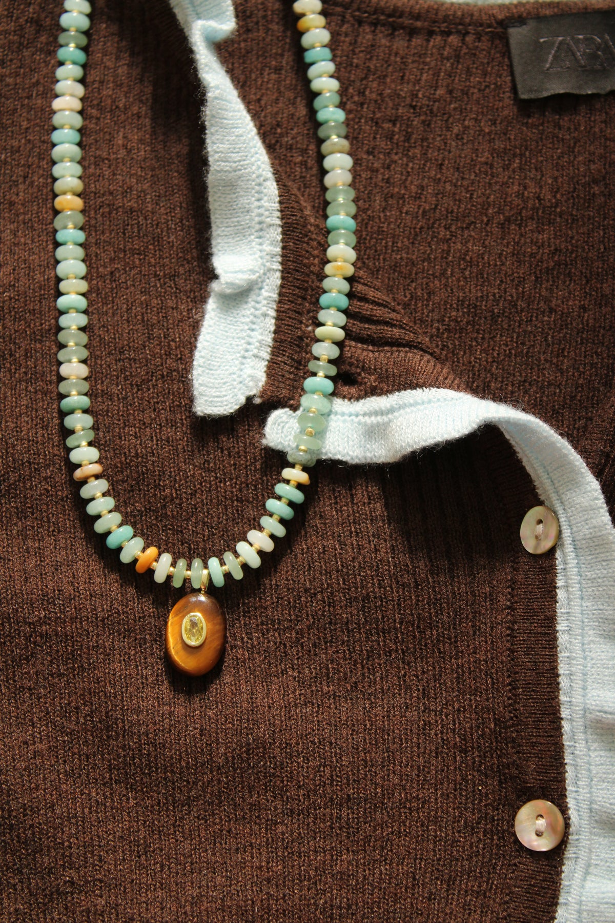 Maple Beaded Necklace