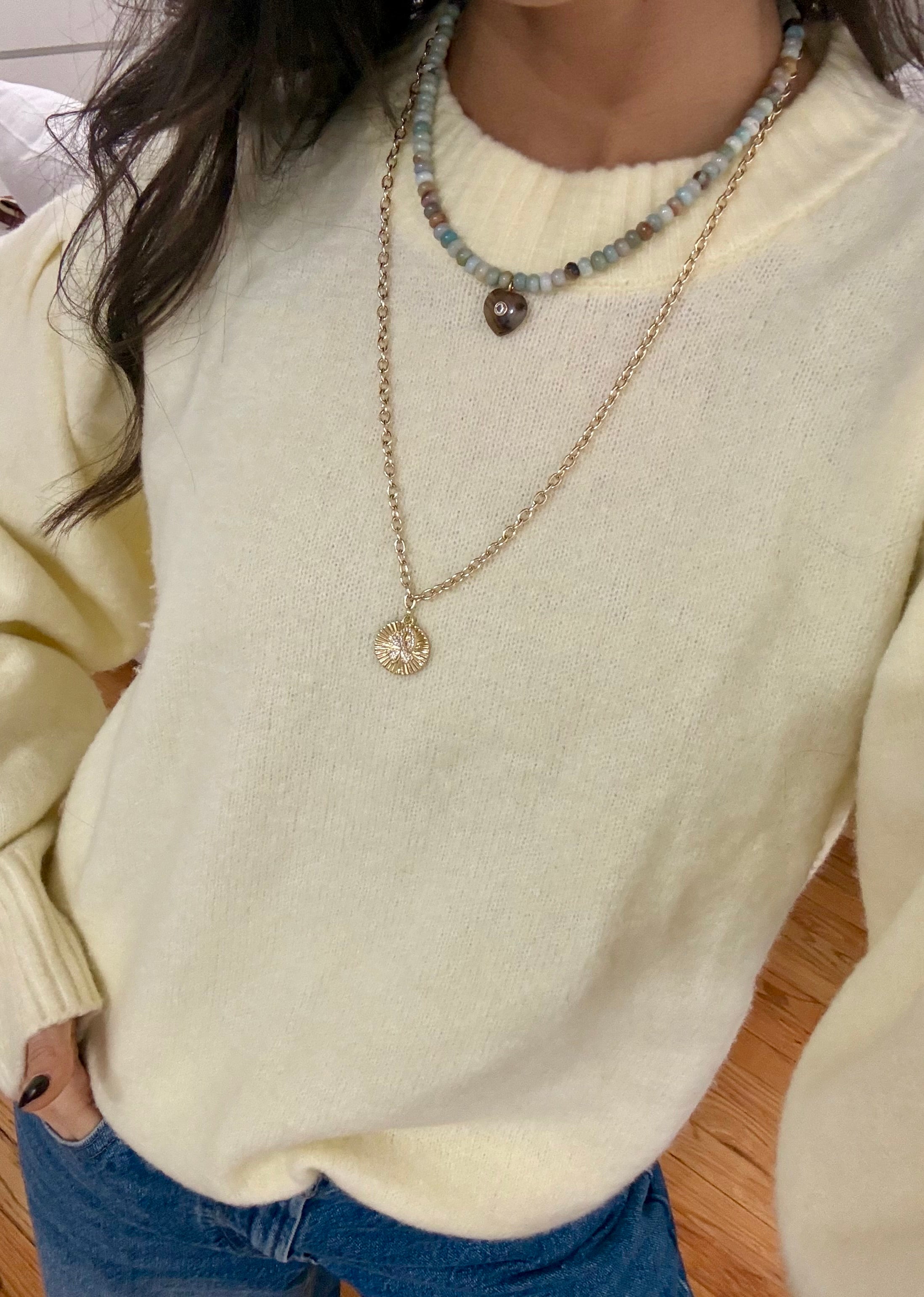 NATALIE NECKLACE - Tiger Eye