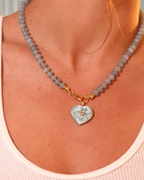 WAVE HEART NECKLACE